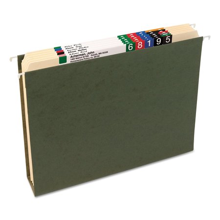Smead Hanging File Folder, BoxBottom, Green, PK25 65090